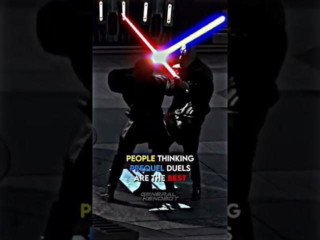 People thinking Prequel Duels are the BEST…