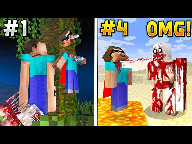 Testing Clickbait Minecraft HORROR MYTHS That Are Actually Real...