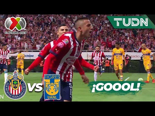 ¡QUÉ GOLAZO! ¡’Piojito’ abre el marcador! | Chivas 1-0 Tigres | CL2023 - Final | TUDN