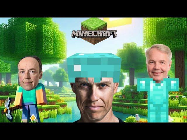 STUBB, PEKKA JA HALLA-AHO PELAAVAT MINECRAFTIA️