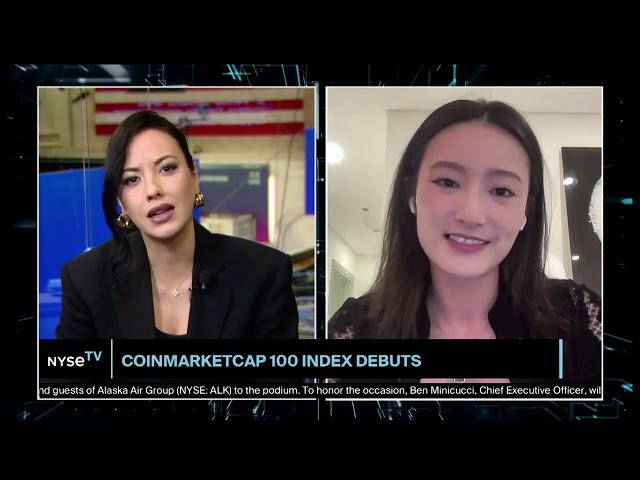 Alice Liu, Head of Research at CoinMarketCap Joins NYSE TV Live