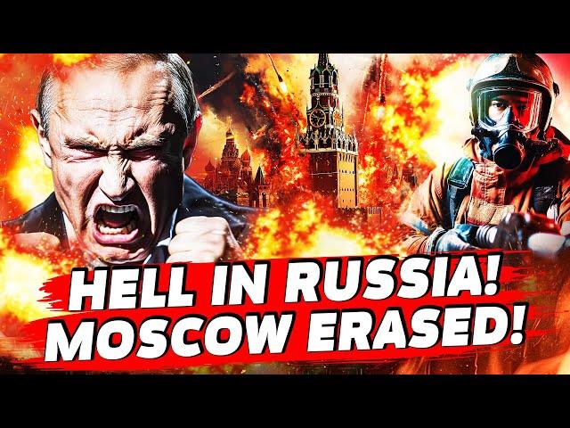 STRIKE HITS CENTRAL MOSCOW! GOVERNMENT BUILDING IN FLAMES! RUSSIA’S AIR DEFENSE DESTROYED! | DASHA