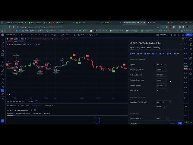 How to do #algo with #Tradingview and #Flattrade ? [Hindi User Manual]