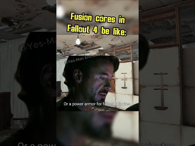 "Or a power amor for fifteen minutes." : Fallout 4 Memes #shorts #fallout #memes