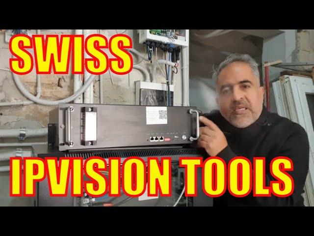 NEW BRAND OF LITHIUM BATTERIES SWISS IPVISION TOOLS COMPATIBLE WITH ALL INVERTERS