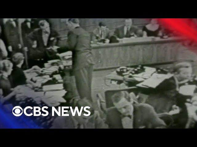 72 years of CBS News' election night coverage: "This is just too good to miss"