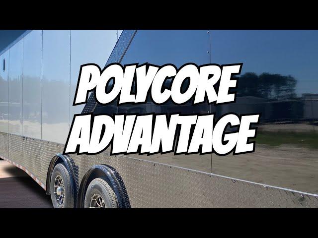 Why POLYCORE Enclosed Cargo Trailers Shine at Rock Solid Cargo | Renown Cargo Trailers