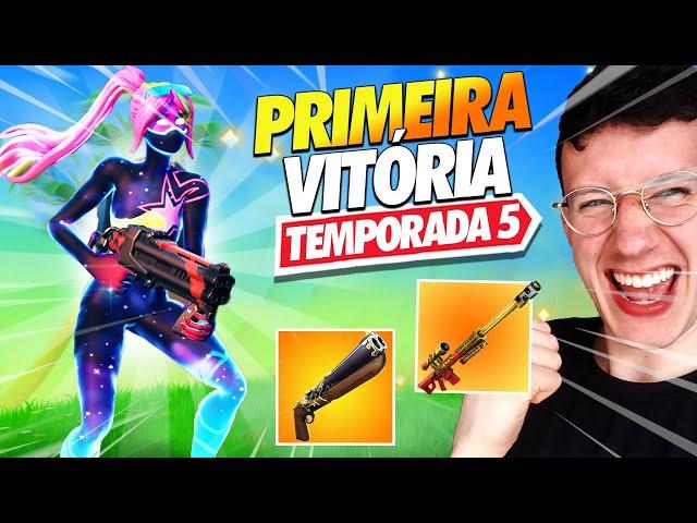 GANHEI COM A *NOVA* DOZE DRAGÃO - TEMPORADA 5 FORTNITE