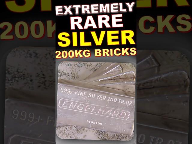 Rare 200kg Silver Bricks Worth $111.000 at Pawnshop