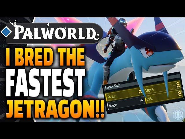 Palworld - I Bred The FASTEST Mount in the Game and YOU CAN TOO!