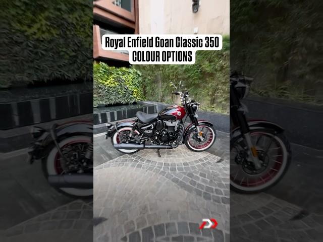 Royal Enfield Goan Classic350 COLOUR OPTIONS