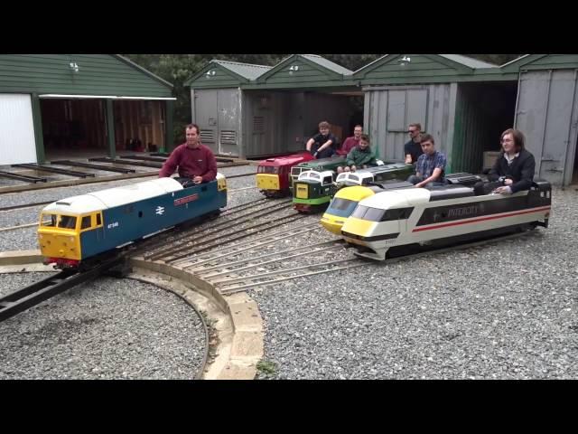 Mardyke Diesel Locos Blasting Horns At Barnards Farm 18/09/2016