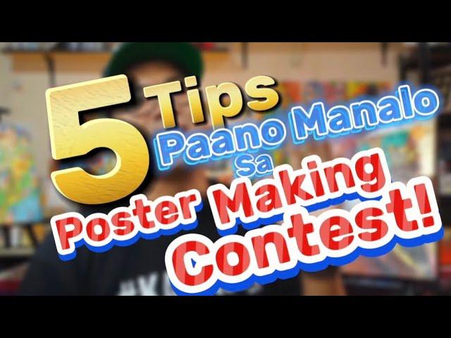 GUSTO MO BANG MALAMAN  SIKRETO KUNG...PAANO MANALO SA POSTER MAKING CONTEST?!