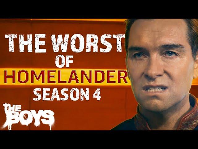 The WORST Of Homelander | The Boys S4