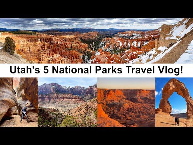 Utah's Mighty 5 National Parks!! Travel Vlog by Travel SzN