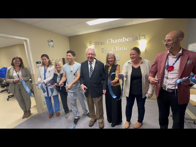 Savvas Chamberlain Eye Clinic at St. Mary’s General Hospital | Ribbon Cutting Ceremony