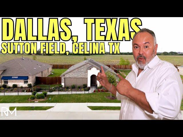 STUNNING Tour of SUTTON FIELD COMMUNITY's 3 AMAZING Mattamy Homes and 1 Dr Horton at Dallas Texas!