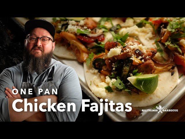 One Pan Chicken Fajitas