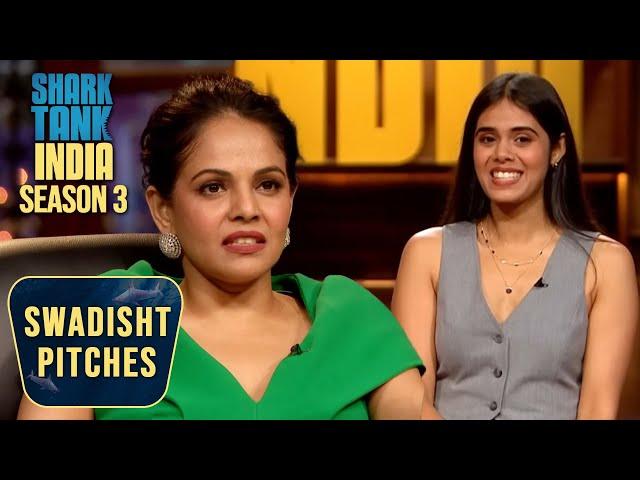 'Cosmix' के लिए Namita और Peyush के बीच हुई Shark Fight | Shark Tank India S3 | Swadisht Pitches