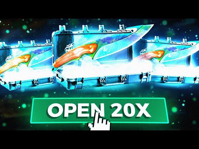 I Opened 20x of The NEW GAMMA DOPPLER ONLY Case?! - HELLCASE