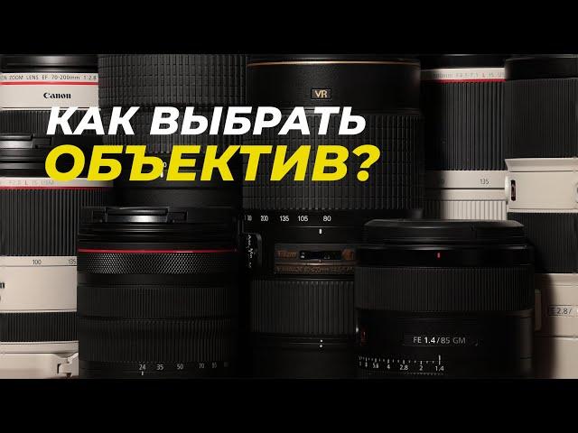 Как выбрать объектив? Все, что надо знать про оптику!