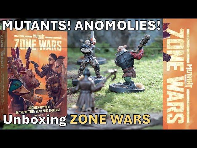 Mutant year Zero - ZONE WARS. Great value starter set.