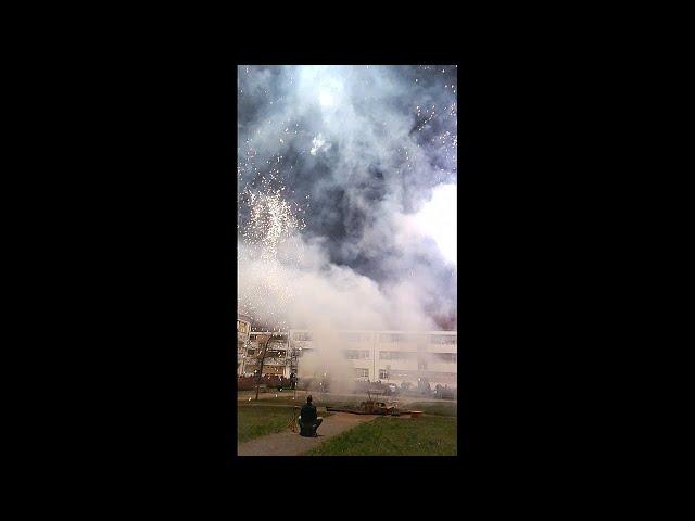 Komplettes 0:00 Uhr Feuerwerk | Feuerwerk Eskalation | Silvester in Köln | Feuerwerk mit Salutfinale