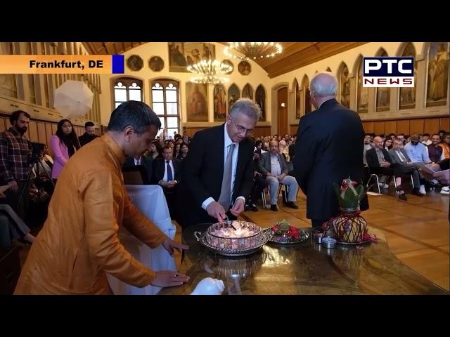 First Time Diwali celebrated in Imperial Hall "Kaisersaal" Frankfurt, Germany | PTC News | 30.10.22