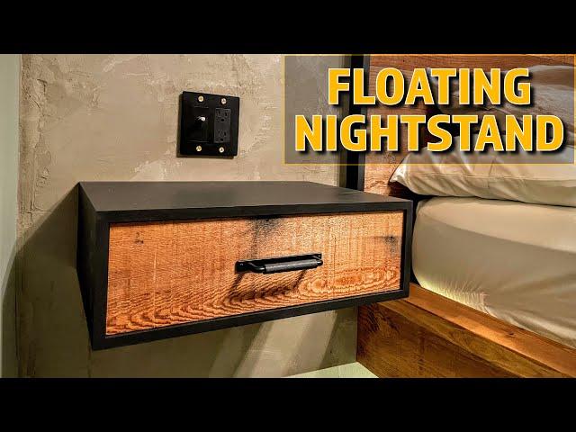 DIY Floating Nightstands | Bedroom Renovation Part 6