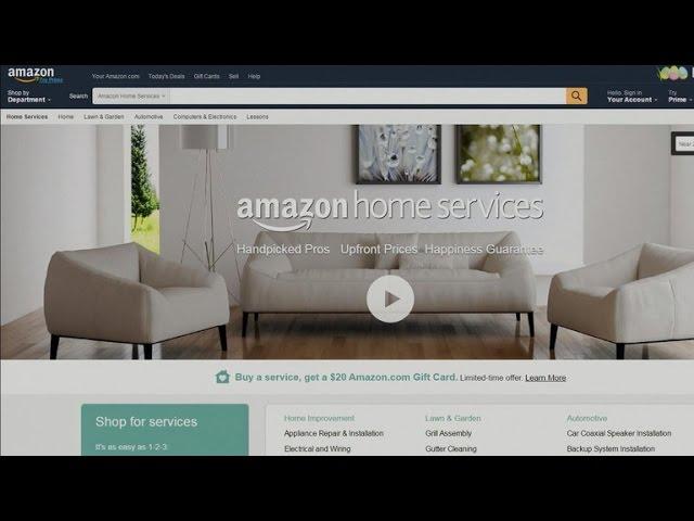 Amazon launches "Home Services"