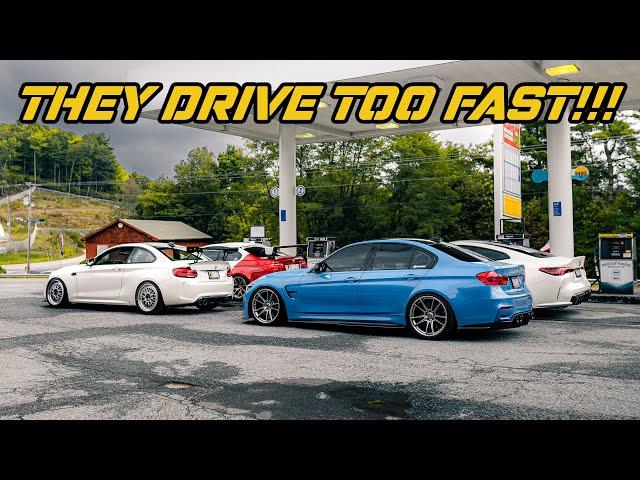 BMW M CARS CRAZY MOUNTAIN DRIVE!!!