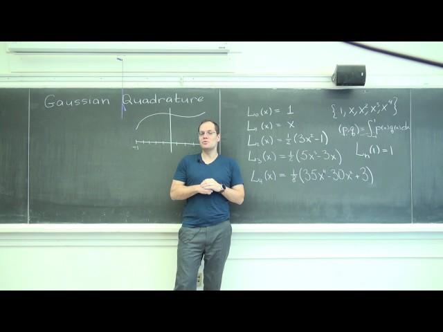 Gaussian Quadrature 1: Summary of Legendre Polynomials