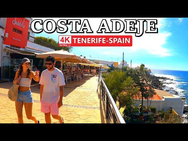 TENERIFE - COSTA ADEJE | See what this Place looks like Now ️ 4K Walk ● November 2024