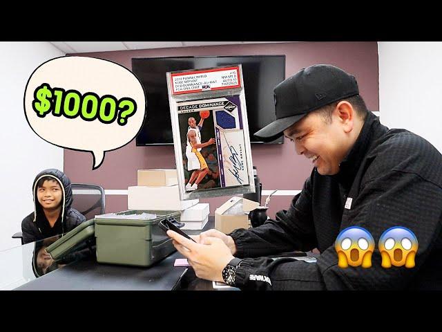 11 Year-Old Gets Cashed Out $1,000 For His Sports Cards! (Ep 2)