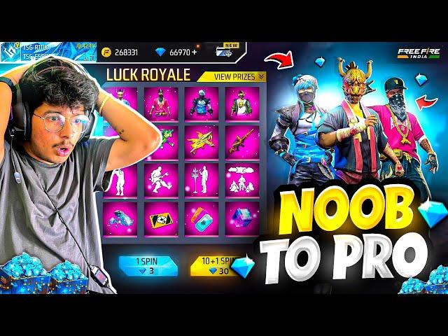 Free Fire Ritik Got All Rare Bundles And New Gun Skins In His NOOB I’d -Garena Free Fire