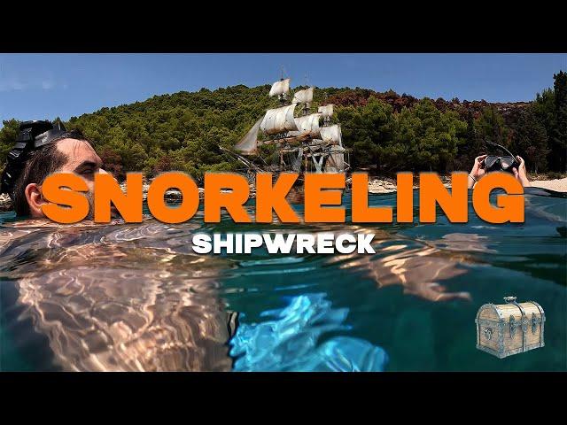 Hidden Sunken Shipwreck  Snorkeling