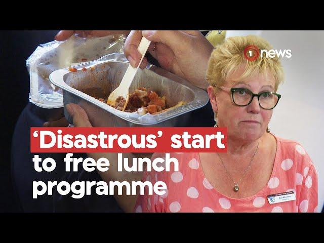 Schools fork out to feed students as free lunch programme hits snags | 1News on TVNZ+