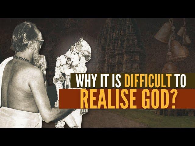 96 of 108 | Why it is difficult to realise God? | SwamiChinmayananda | ChinmayaMission  BhagavadGita