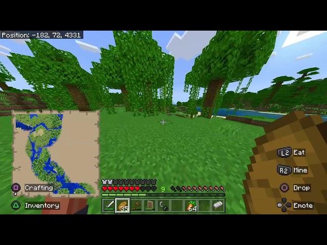 Minecraft attempted speedrun w/ danmad