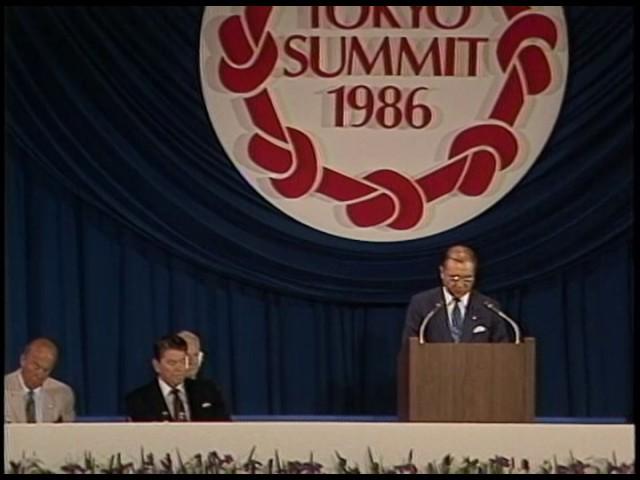 President Reagan and Prime Minister Yasuhiro Nakasone's Joint Statement on May 6, 1986