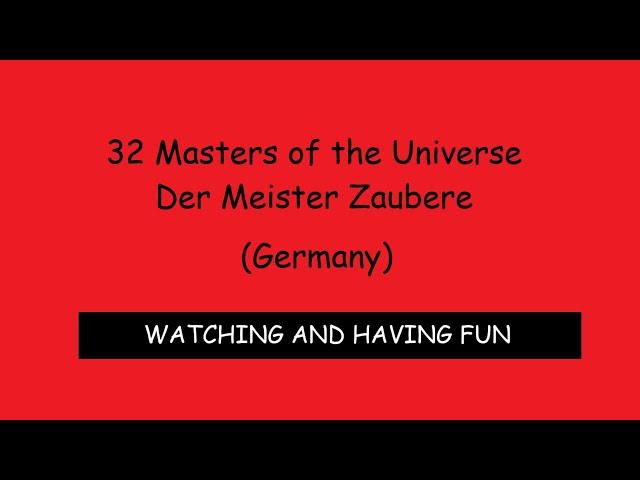 32 Masters of the Universe Der Meister Zaubere (Germany)