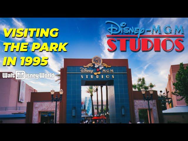 Restored Home Movie: Visiting Disney MGM Studios Walt Disney World Florida in 1995