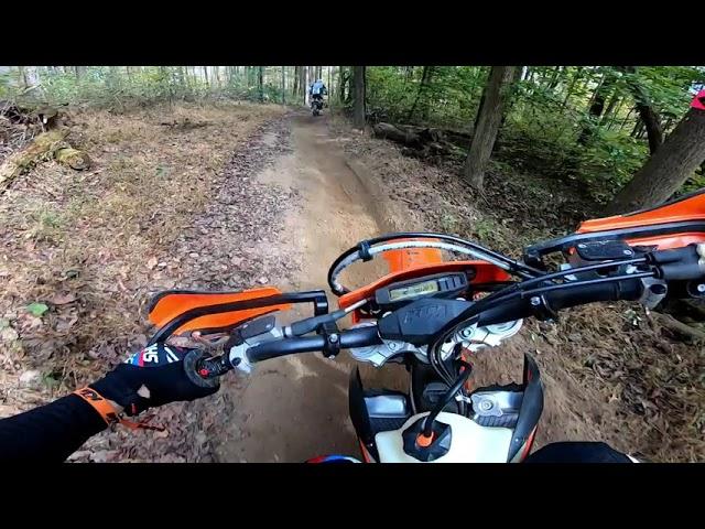 Test riding the 2020 KTM 300 XC-W TPI at Crow Canyon!