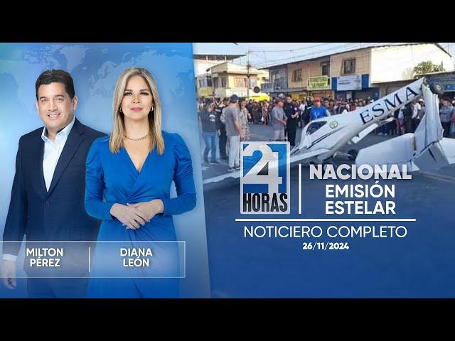 Noticiero de Ecuador (Emisión Estelar 26/11/24)