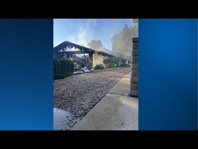 Spencer, IA garage lost after electrical fire