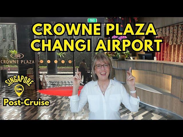 Staying at Crowne Plaza Changi |Jewel Walkthrough & Airport Travel Tips | Singapore