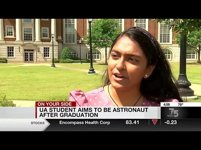 UA student aims to be astronaut after graduation