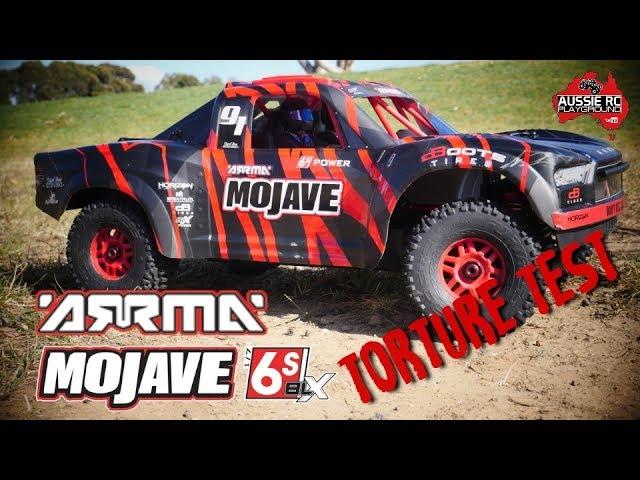 ARRMA Mojave 6S BLX 1/7 Scale Desert Truck Torture Test - 4S & 6S