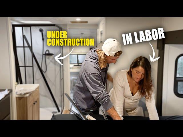 The Baby Couldn't Wait!!! Labor Hits During our RV Reno! | VLOG 268