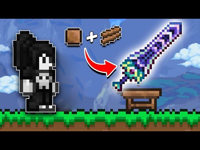 Terraria mas os RECIPES são randomizados